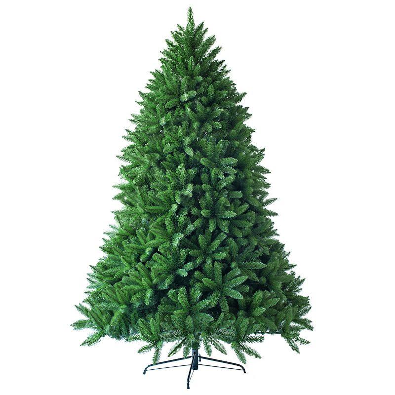 5ft Green PVC Artificial Fir Christmas Tree with Lights