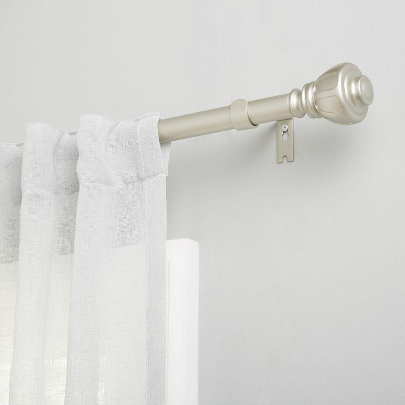 Adjustable Single Curtain Rod