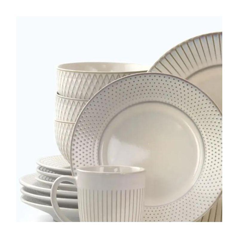 Ophelia & Co. Avelar 16 Piece Stoneware Dinnerware Set - Service for 4