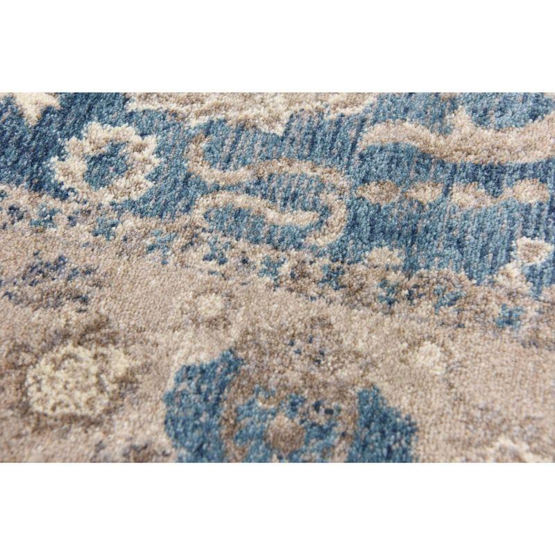 RugPal Linz Oriental Blue Area Rug