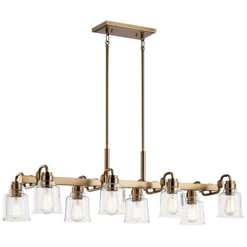 Kichler Lighting Aivian 8 - Light Chandelier in  Weathered Brass