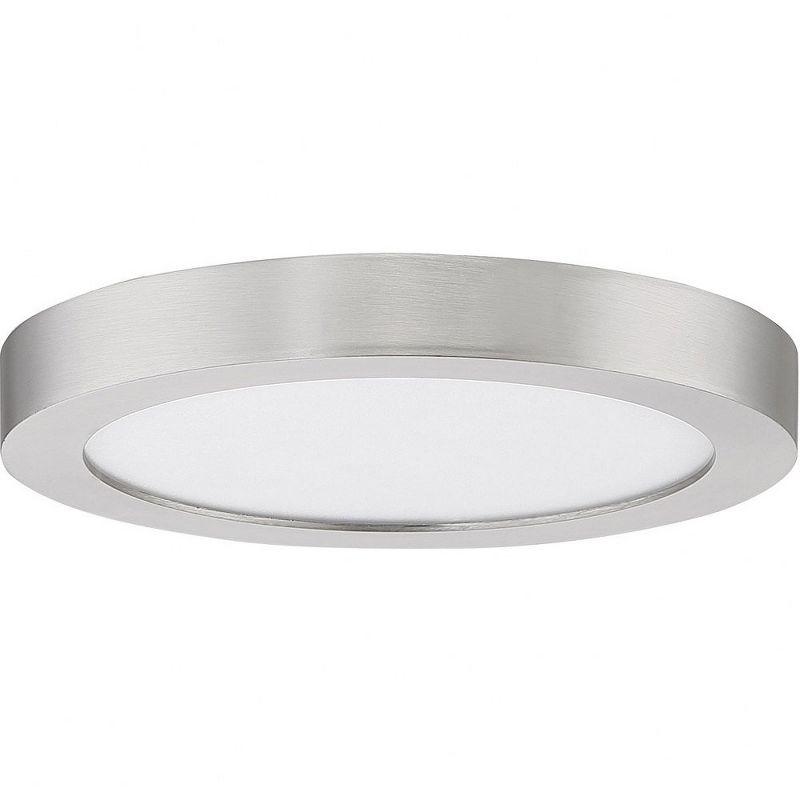 Quoizel Lighting Outskirts 1 - Light Flush Mount in  Brushed Nickel