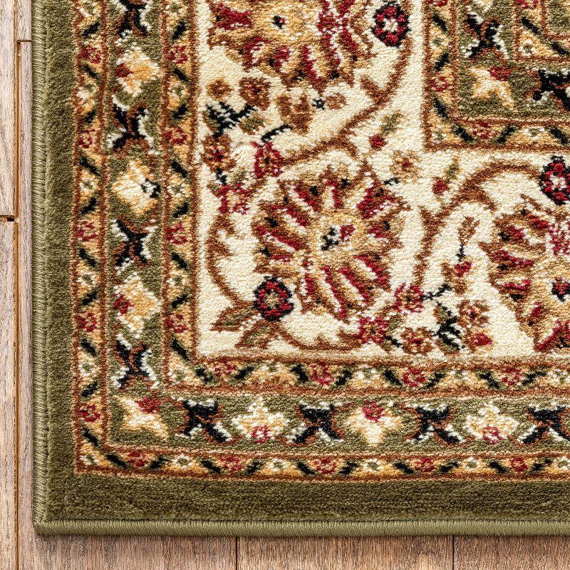 Noble Sarouk Persian Floral Oriental Formal Traditional Area Rug