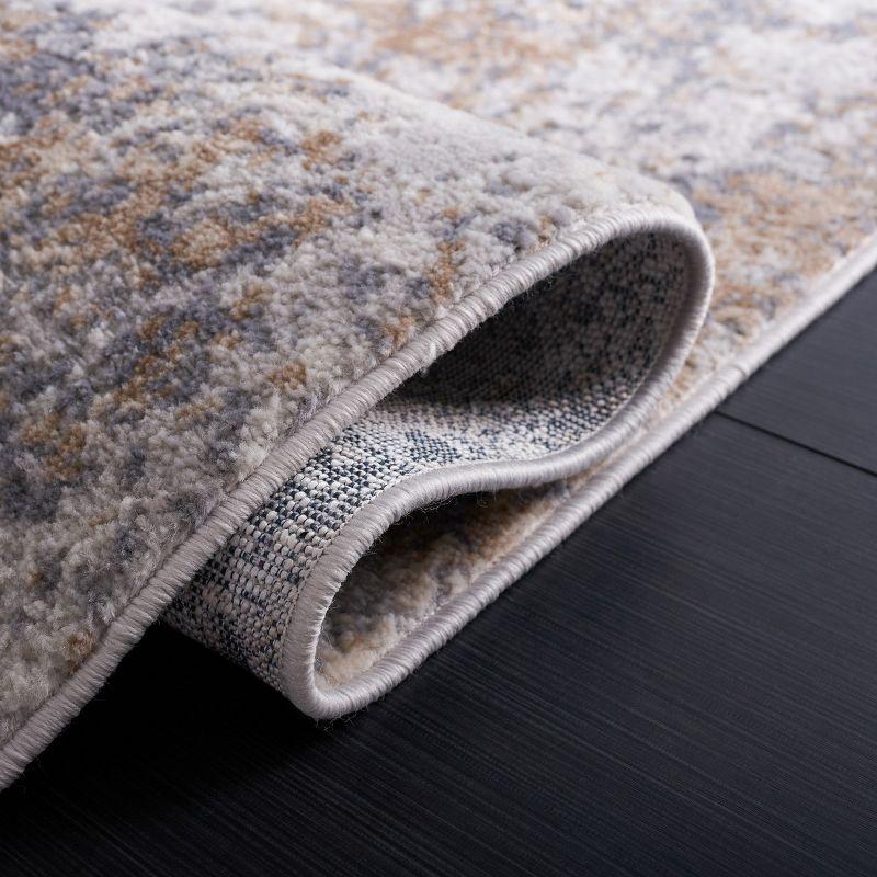 Eternal ETL208 Power Loomed Runner Rug - Grey/Beige - 2'2"x8' - Safavieh.