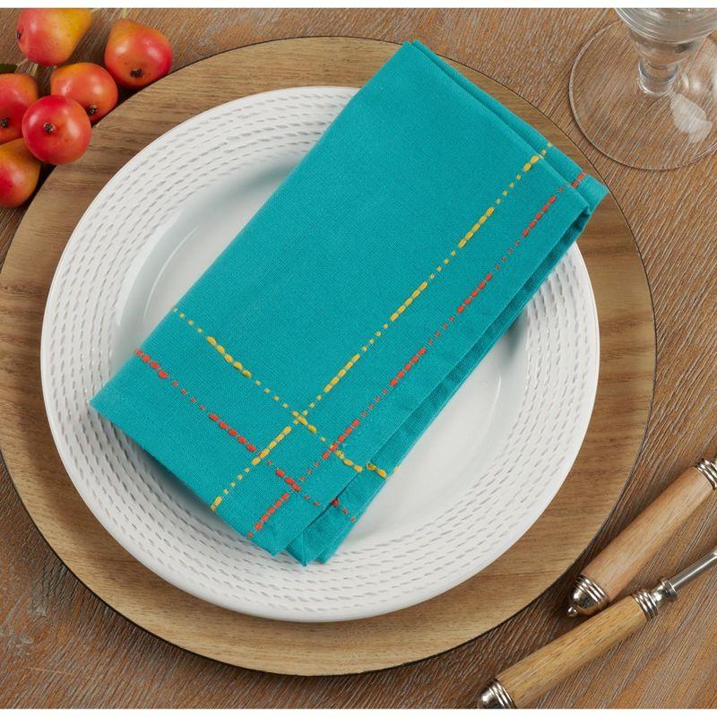 Fiesta Cotton Striped Square Napkin