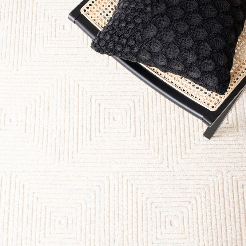Textural TXT102 Hand Tufted Area Rug - Ivory - 5'x8' - Safavieh.