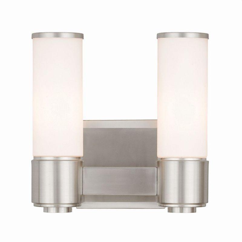 Livex Lighting Weston 2 - Light Vanity in  Brushed Nickel