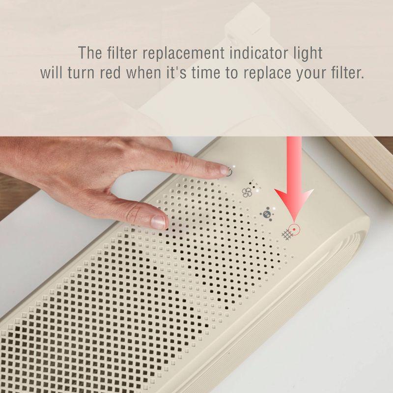 Conair Pure Medium Room Air Purifier Replacement Filter: True HEPA, MERV 16, Captures Smoke & Dust, EPA & Energy Star Certified