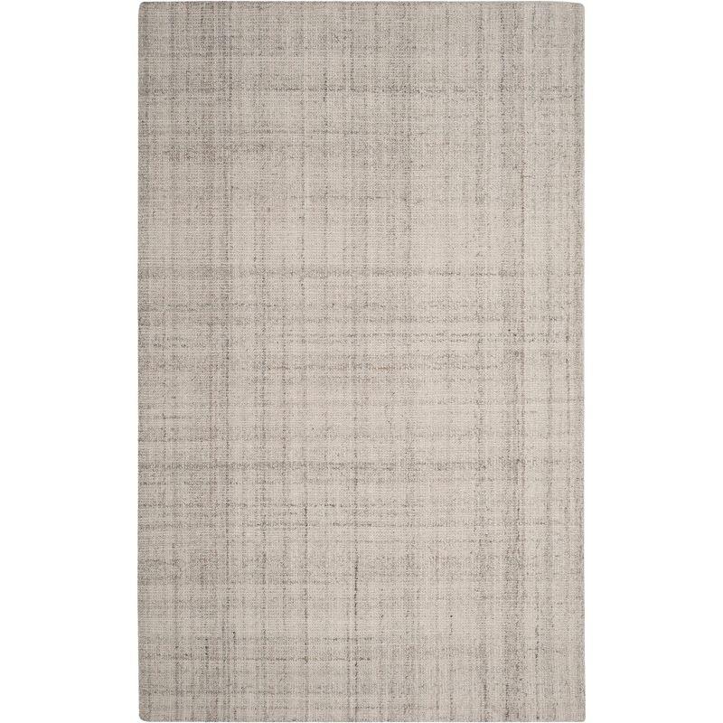 Abstract ABT141 Hand Tufted Indoor Accent Rug - Light Grey - 4'x6' - Safavieh