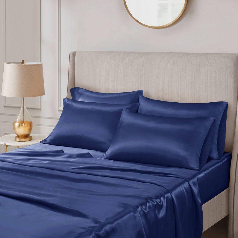 Satin Luxury 6-Piece Sheet Set