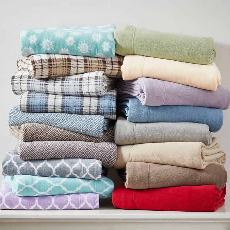 Madison Park Micro Fleece Sheet Set