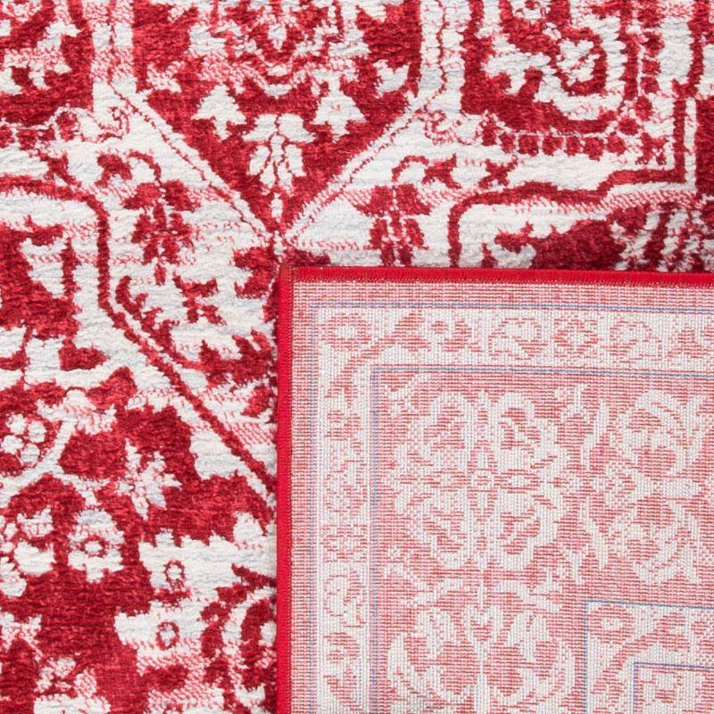 Brentwood BNT832 Power Loomed Indoor Accent Rug - Red/Ivory - 3'x5' - Safavieh