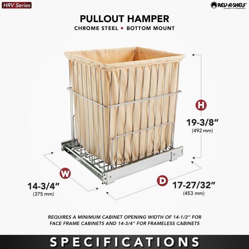 Rev-A-Shelf Pull Out Clothes Hamper & Reviews | Wayfair