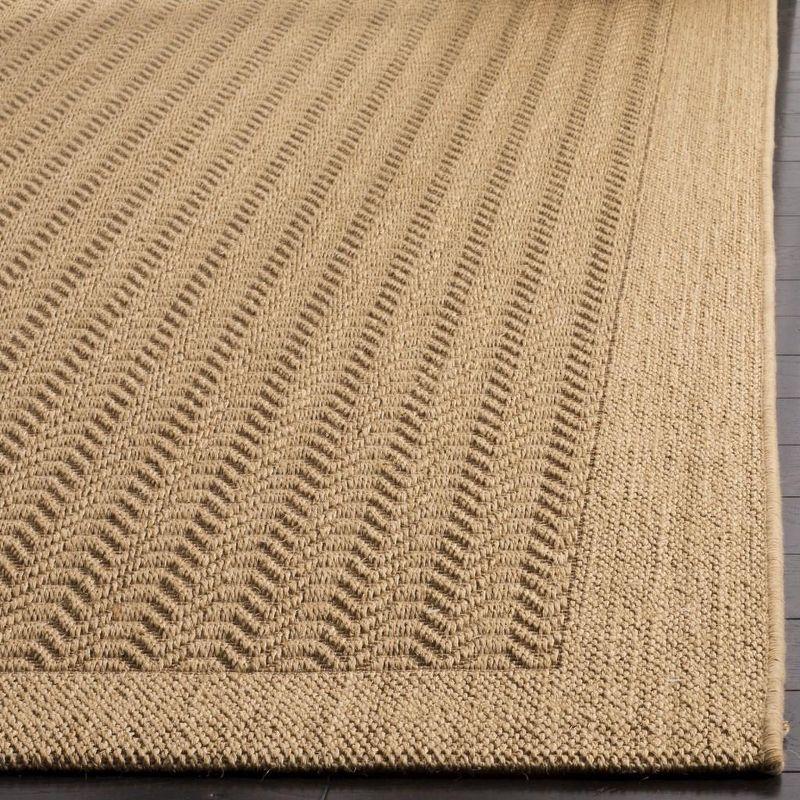 Huxley Sisal PAB321 Power Loomed, Jacquard Weave Indoor Accent Rug - 4'x6' - Maize - Safavieh