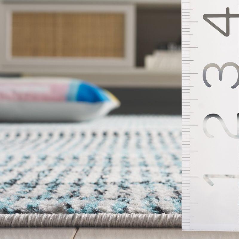 Skyler SKY196 Power Loomed Indoor Accent Rug - Blue/Grey - 2'x4' - Safavieh