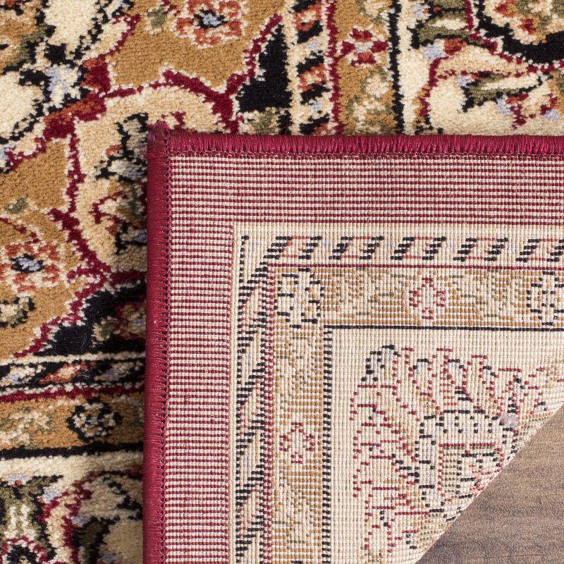 Lyndhurst LNH329 Power Loomed Runner Rug - Red/Ivory - 2'3"x6' - Safavieh