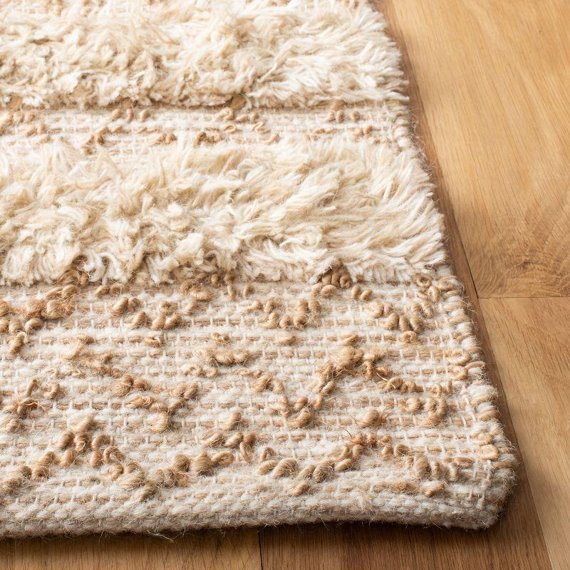 Natura NAT720 Hand Loomed Indoor Area Rug - Beige/Natural - 5'x8' - Safavieh