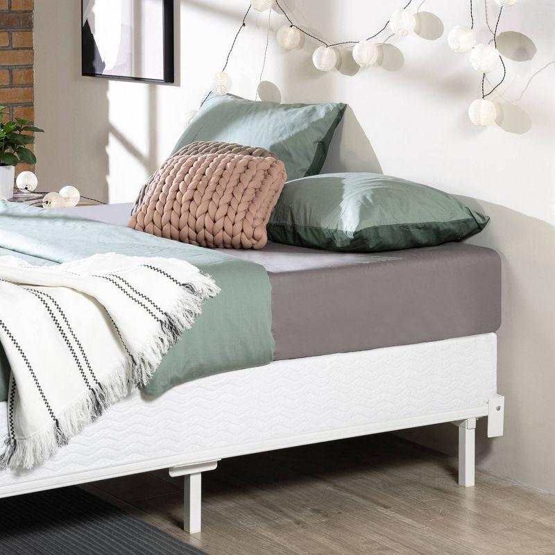 Twin 7" Metal Smart BoxSpring Mattress Base with Quick Assembly Purple - Zinus