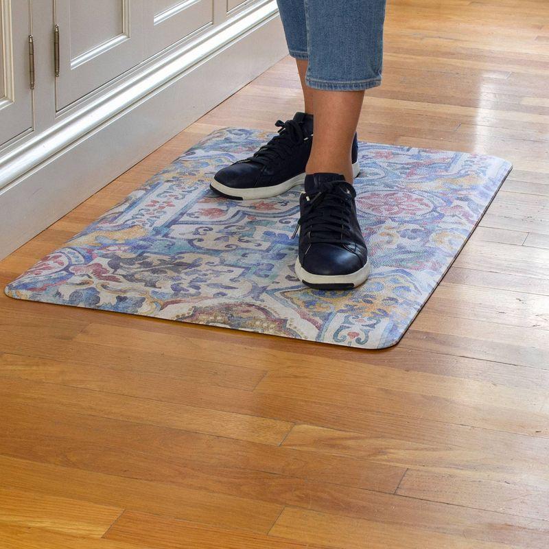 Bartolo Multicolor Floral Anti-Fatigue Comfort Floor Mat