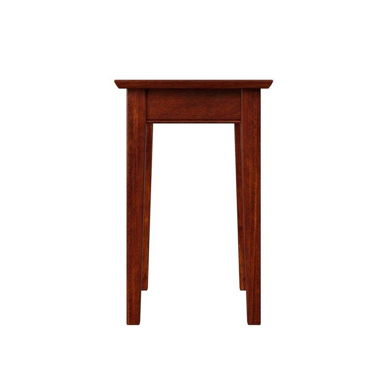 Shaker Chair Side Table with Charger Walnut - AFI