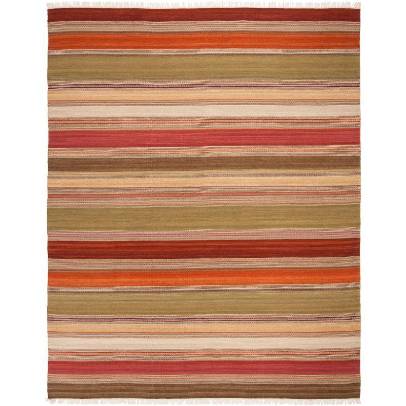 Striped Kilim STK317 Hand Woven Area Rug  - Safavieh