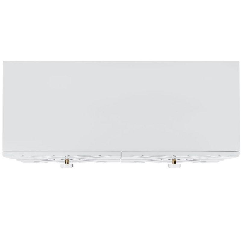 Zayn Diamond Sideboard - Light Grey/Gold - Safavieh.