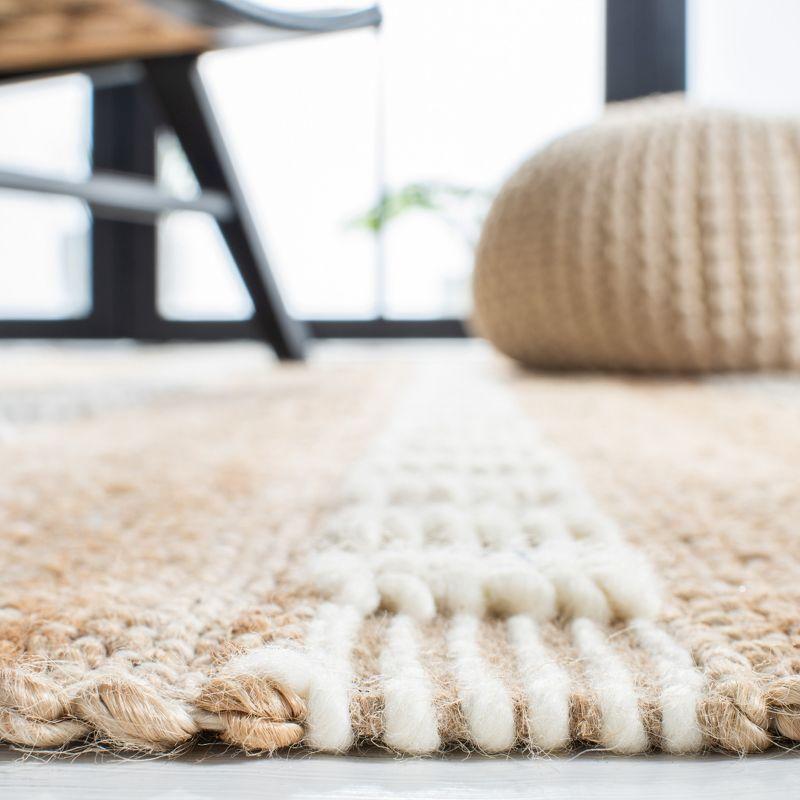 Natura NAT123 Hand Woven Area Rug - Natural/Ivory - 3'x5' - Safavieh.