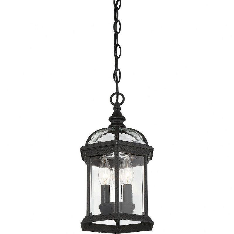 Savoy House Kensington 3 - Light Pendant in  Textured Black