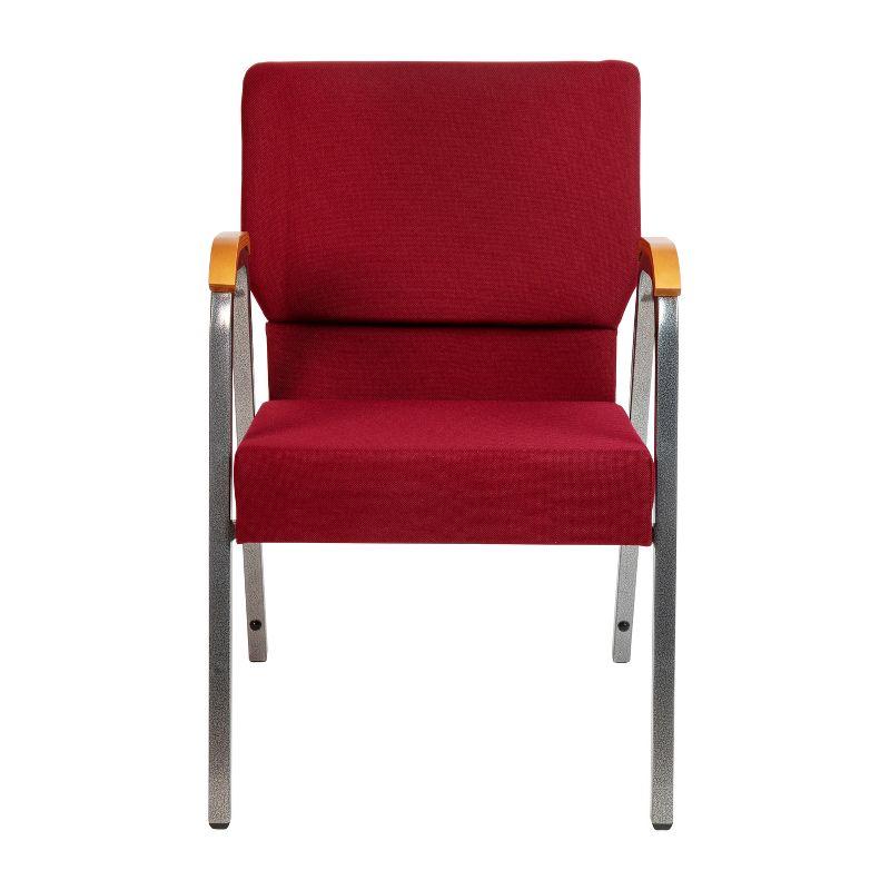 Judea 21" Stackable Church Chair with Arms