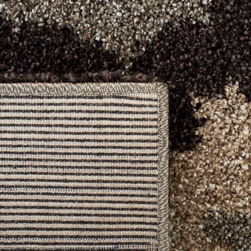 Florida Shag SG453 Power Loomed Area Rug - Beige/Multi - 8'6"x12' - Safavieh.
