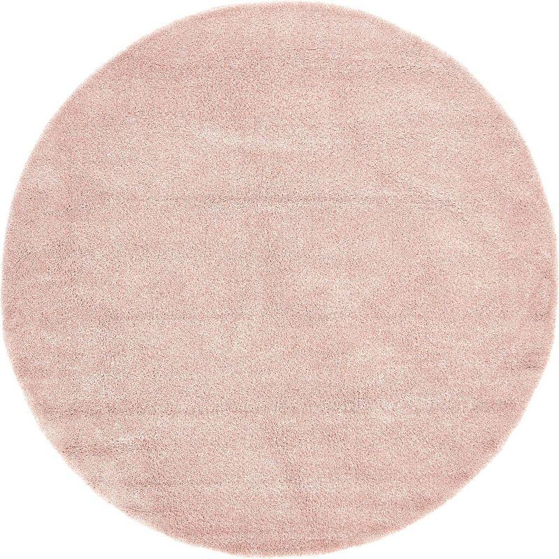 Unique Loom 8' 0 x 8' 0 Solo Calabasas Pink Area Rug