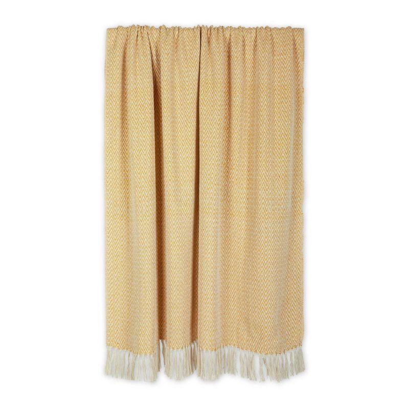 Design Imports Hand Woven Throw Blanket