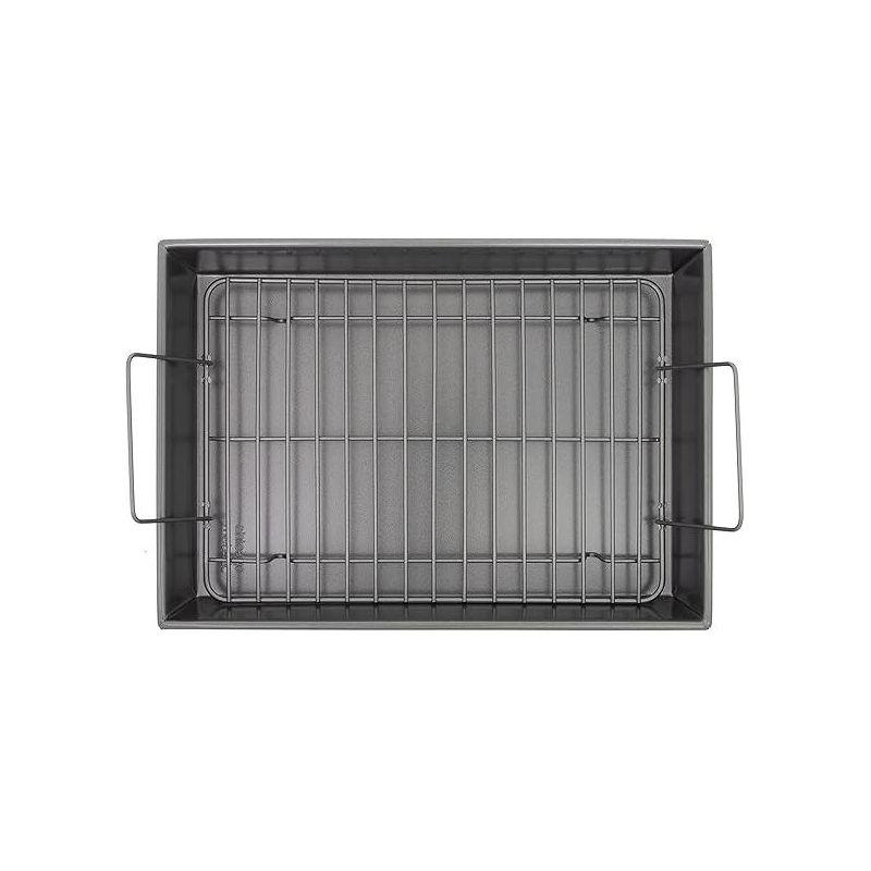 Chicago Metallic Chicago Metallic Professional 13-Inch Non-Stick Roast Pan With Rack