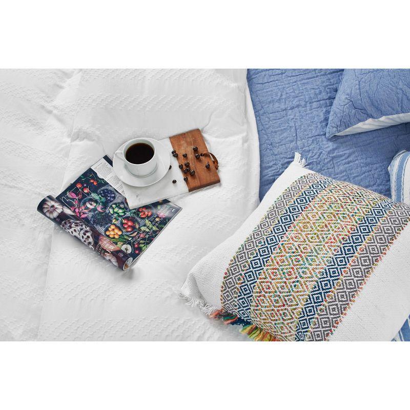 carol & frank Ashley Geometric Cotton Blend Throw Pillow