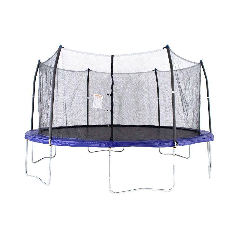 Skywalker Trampolines Skywalker Trampolines 16 Round Trampoline With Enclosure  Blue