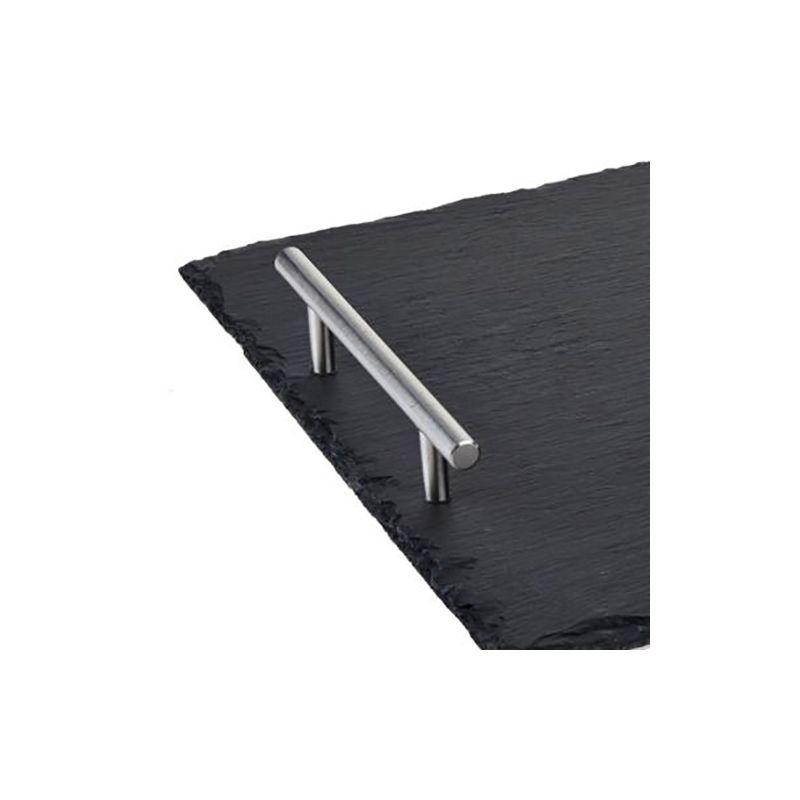 Wolfgang Puck Slate Tray with Stainless Steel Handles Model 679-689