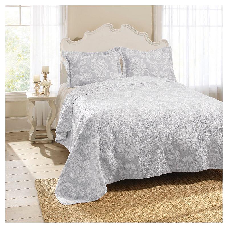 Laura Ashley Celina Patchwork Laura Ashley Reversible Cotton Quilt Set