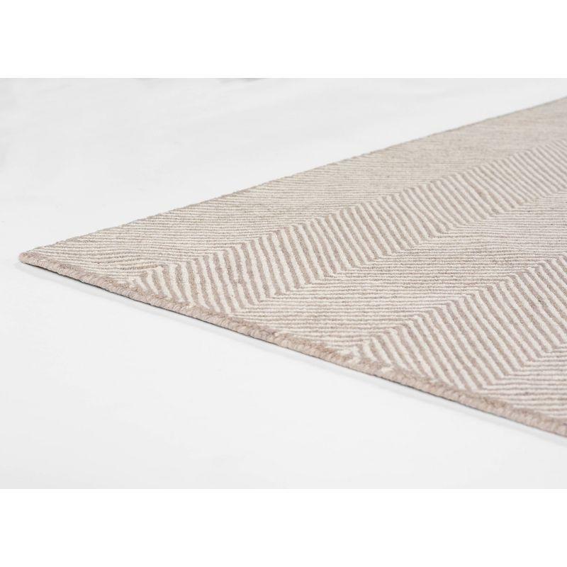 Wheaton Hand Tufted Wool Chevron Rug