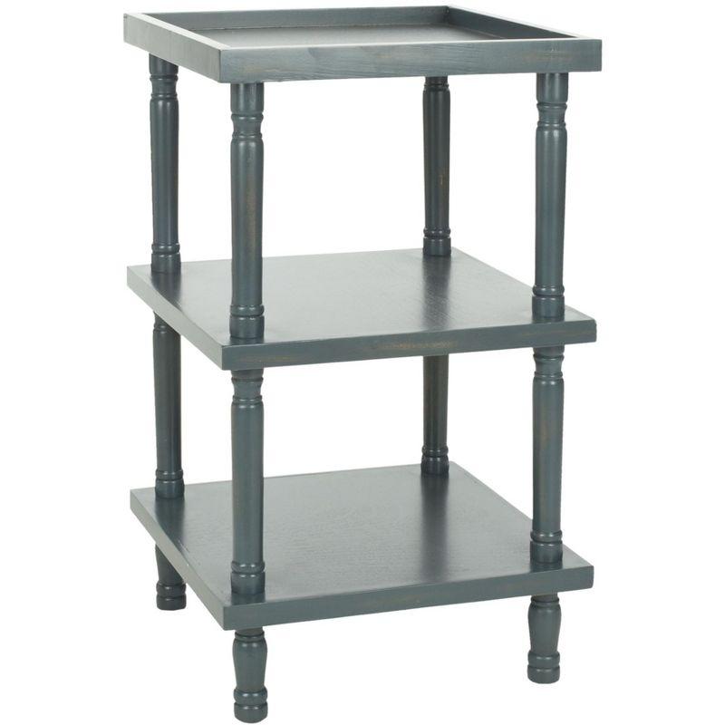 Esmeralda Side Table - AMH6602C - Teal - Safavieh Couture
