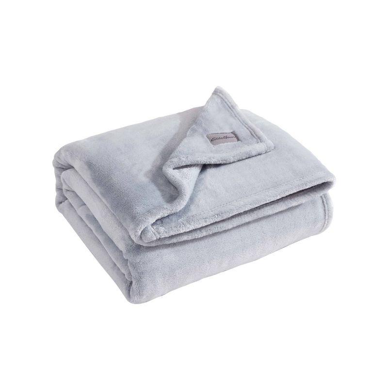 Eddie Bauer Eddie Bauer Ultra Lux Plush Solid Throw Blankets