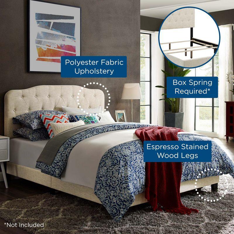 Modway Amelia Upholstered Fabric Bed by Modway