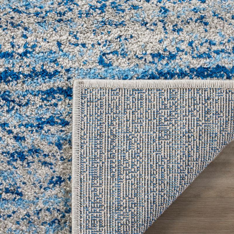 Adirondack ADR117 Machine Made Indoor Accent Rug - Blue/Silver - 3'x5' - Safavieh