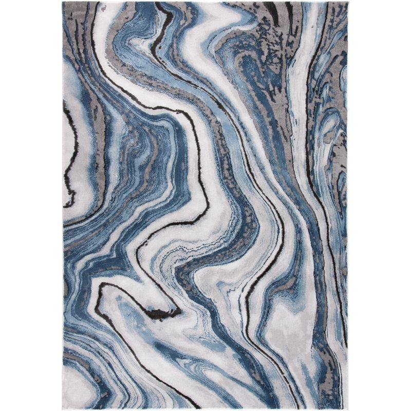Craft CFT819 Loomed Indoor Area Rug - Blue/Grey - 2'7"x5' - Safavieh