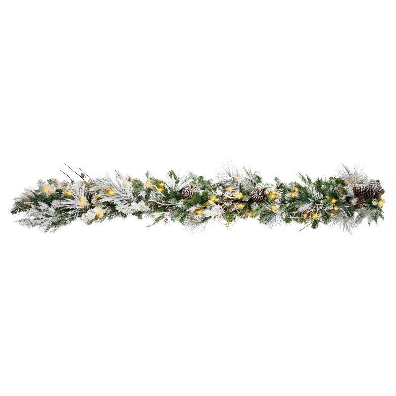 72'' in. Lighted Faux Pine Garland