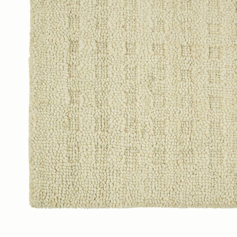 Nourison Perris Textured Indoor Area Rug Ivory 6'6" x 9'6"