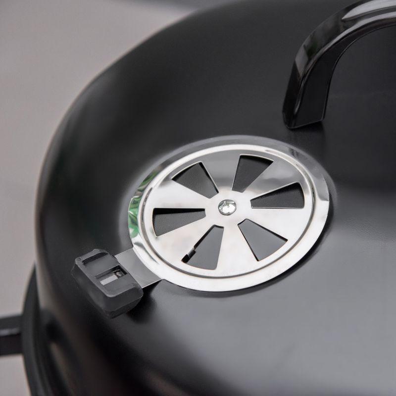 Outsunny 15.75'' W Kettle Charcoal Grill