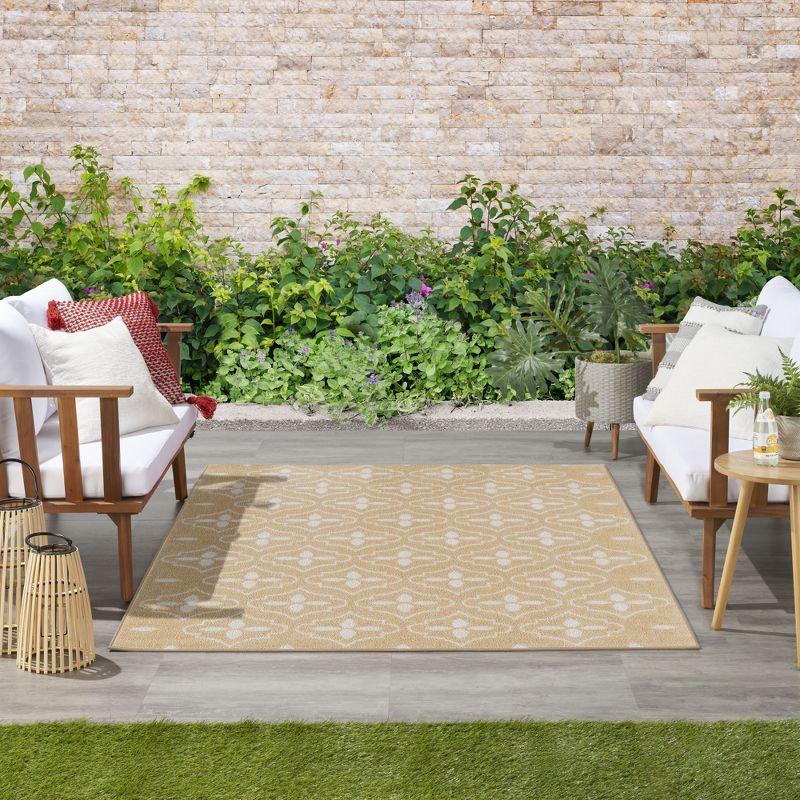 Nourison Essentials Moroccan Modern Indoor Outdoor Rug