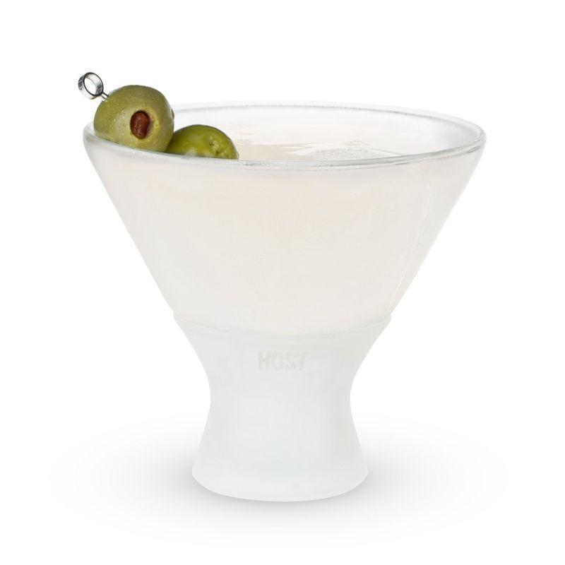 Glass Martini FREEZE Cooling Cup