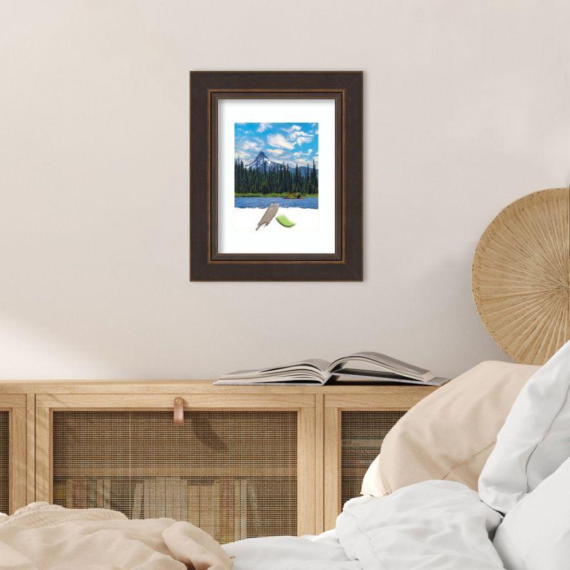 Amanti Art Lara Bronze Wood Picture Frame