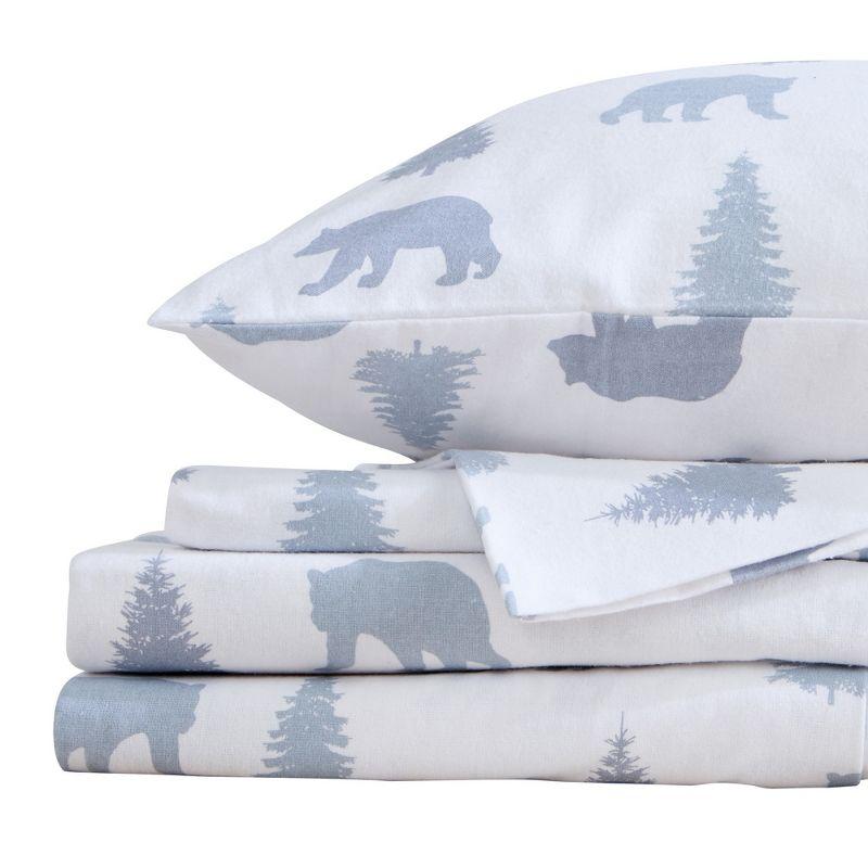 Market & Place Alpine Cotton Flannel Printed Sheet Set